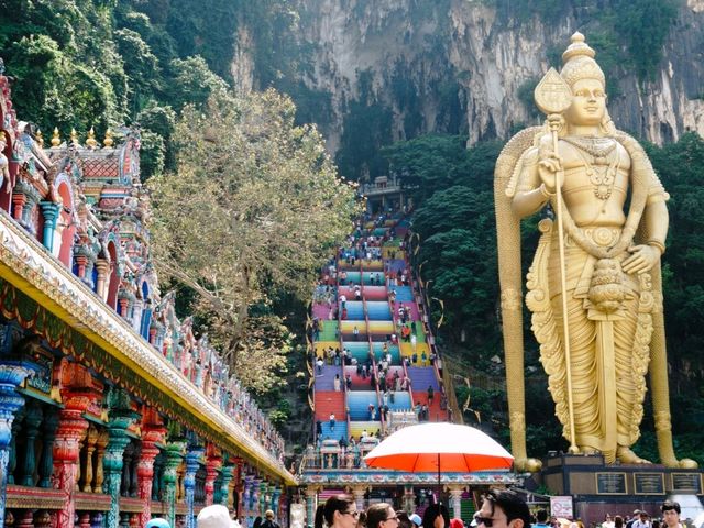 🕌 : Batu Caves เที่ยวกัวลาลัมเปอร์ มาเลเซีย