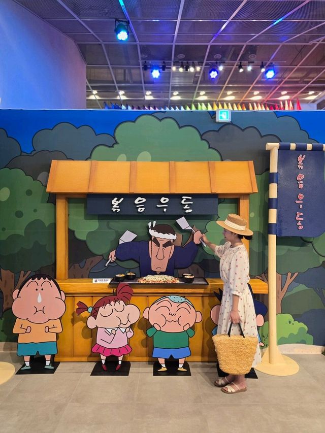 초대형 짱구가 있는 캠핑 어드벤처 전시회🏕