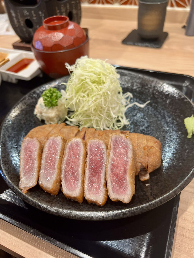 ✨牛脂香味十足🐮現炸吉列牛✨