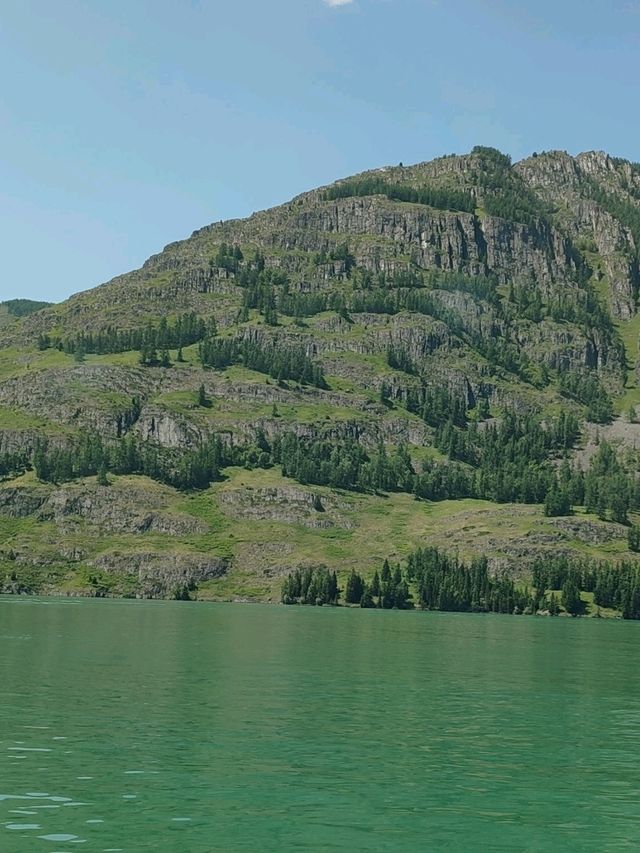 The Rippling Turquoise Waters of Kanas Lake