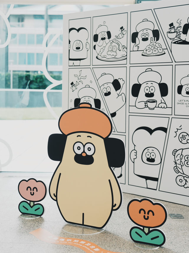臺中限定 胡子碰碰十週年特展 療癒登場