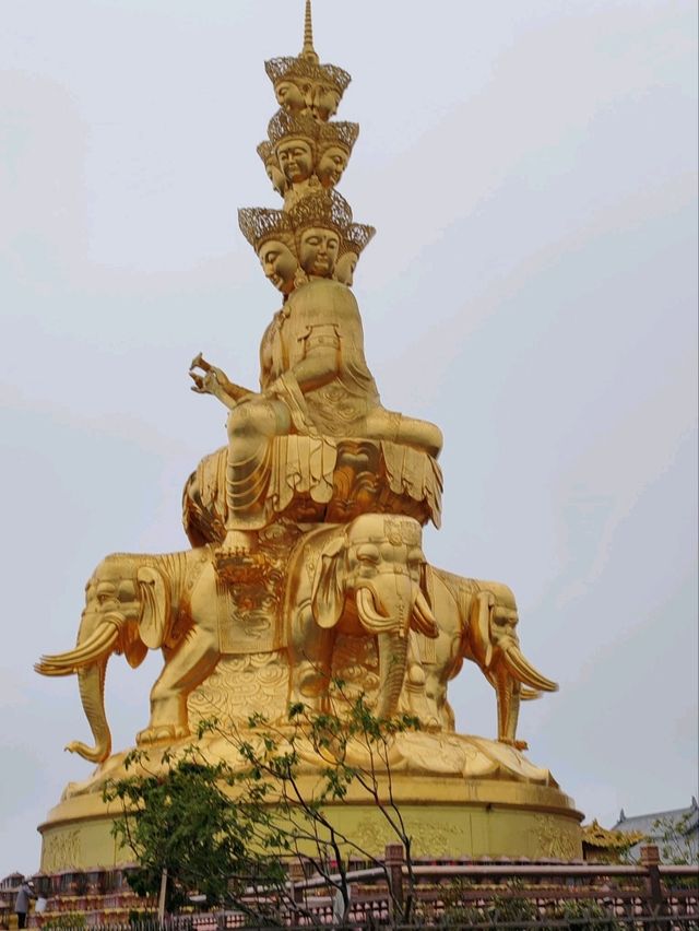 At the Summit of Mount Emei: Ever-Changing Weather, the Ups and Downs of Life