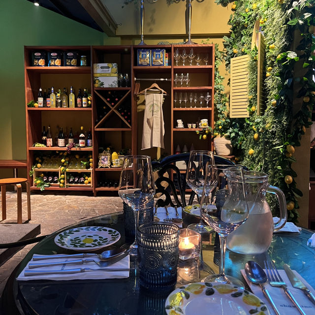  🍋 용리단길 속 작은 포지타노! 쇼니노에서 즐기는 지중해 디너 여행장소 🥂