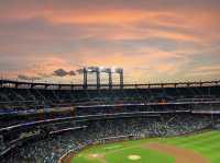 뉴욕의 황금빛 저녁, 시티필드에서 본 감동의 야구 경기