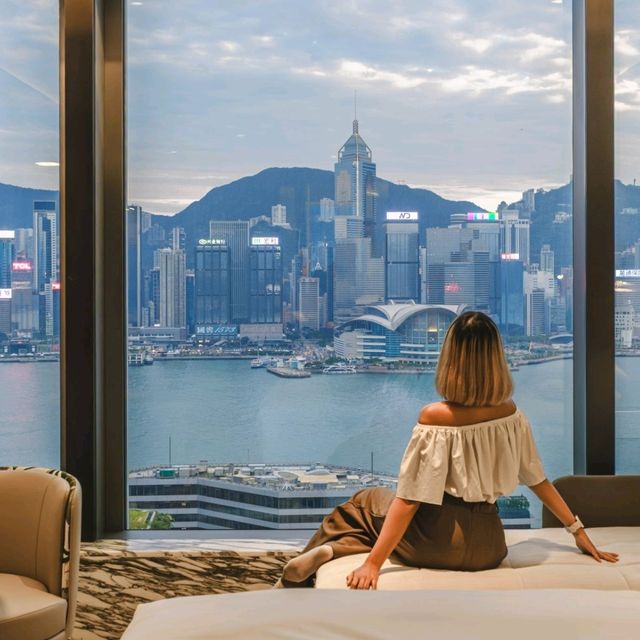 โรมแรมฮ่องกงวิว Victoria Harbour ใจกลางจิมซาจุ่ย