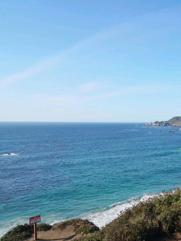 アメリカ カリフォルニア州 ビクスビー橋展望台（Bixby Bridge Vista