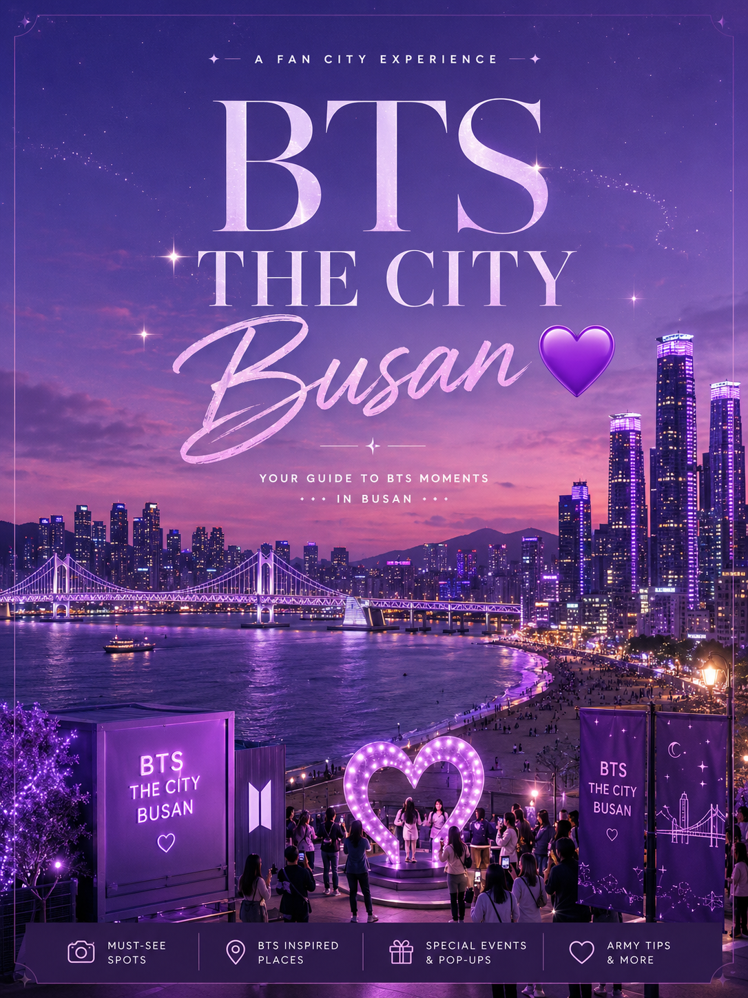 💜 BTS THE CITY Busan: A Purple Fan City Experience ✨ | Trip.com