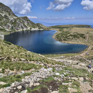 Trekking the Steep Cirque to the Highest Lake: The Tear