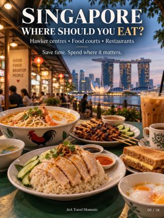 Singapore First-Timer Food Value Planner: Hawker Centres, Food Courts—or Restaurants?