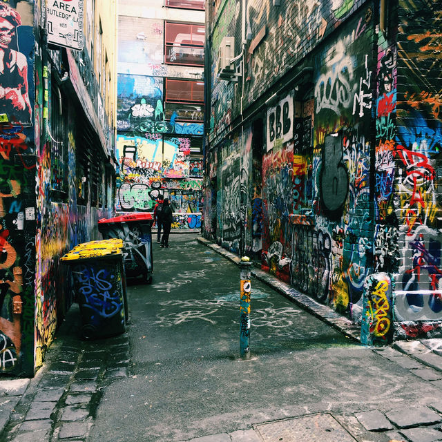 【メルボルン🇦🇺】芸術の街メルボルン☺️ストリートアートに魅せられて🎨