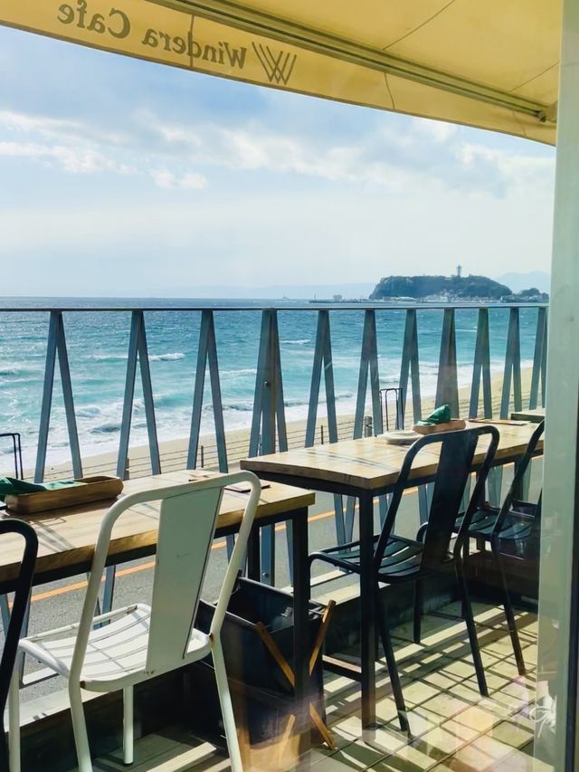 【七里ヶ浜/海の目の前にあるレストラン】