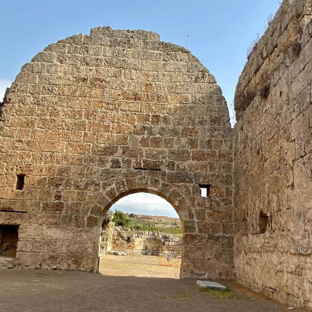 If you appreciate history,you will love Perge