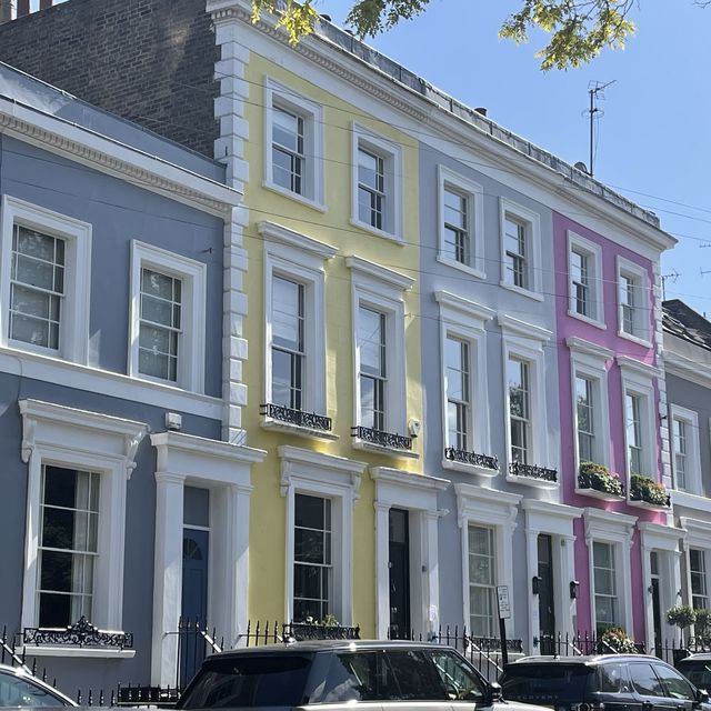 🇬🇧 倫敦景點｜Notting Hill浪漫彩色房子