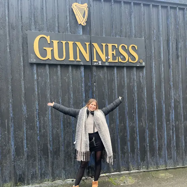 Visiting the Guinness factory in Dublin City 