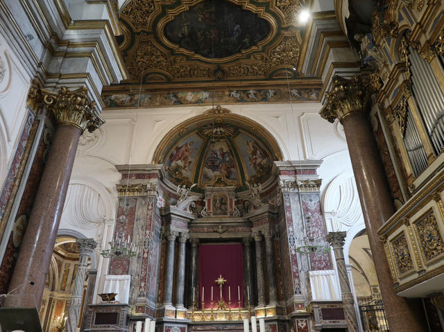 Inside Amalfi’s cathedral 