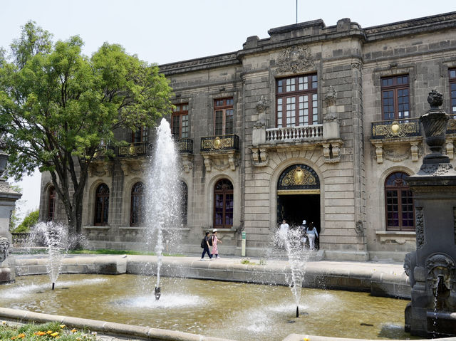The Castle on the Hill - Chapultepec Castle in Mexico City