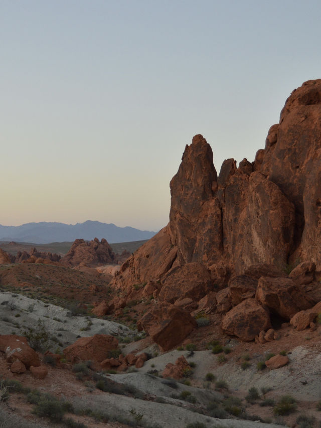 Valley of Fire is a cool place in Nevada 