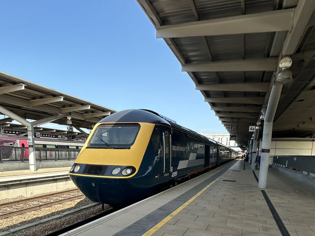 Travelling to Derby and a day out train spotting there 