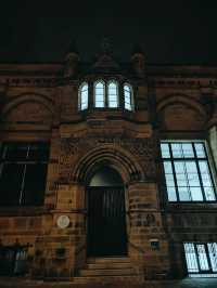 Nightfall at Manchester Metropolitan – A Campus That Glows