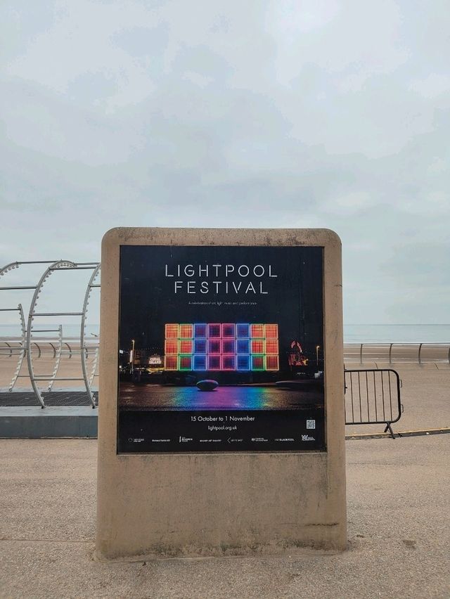 Letters Underfoot, Light Overhead: My Blackpool Promenade Moment