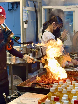 제주 서귀포 시장에서 보낸 저녁 일상 。