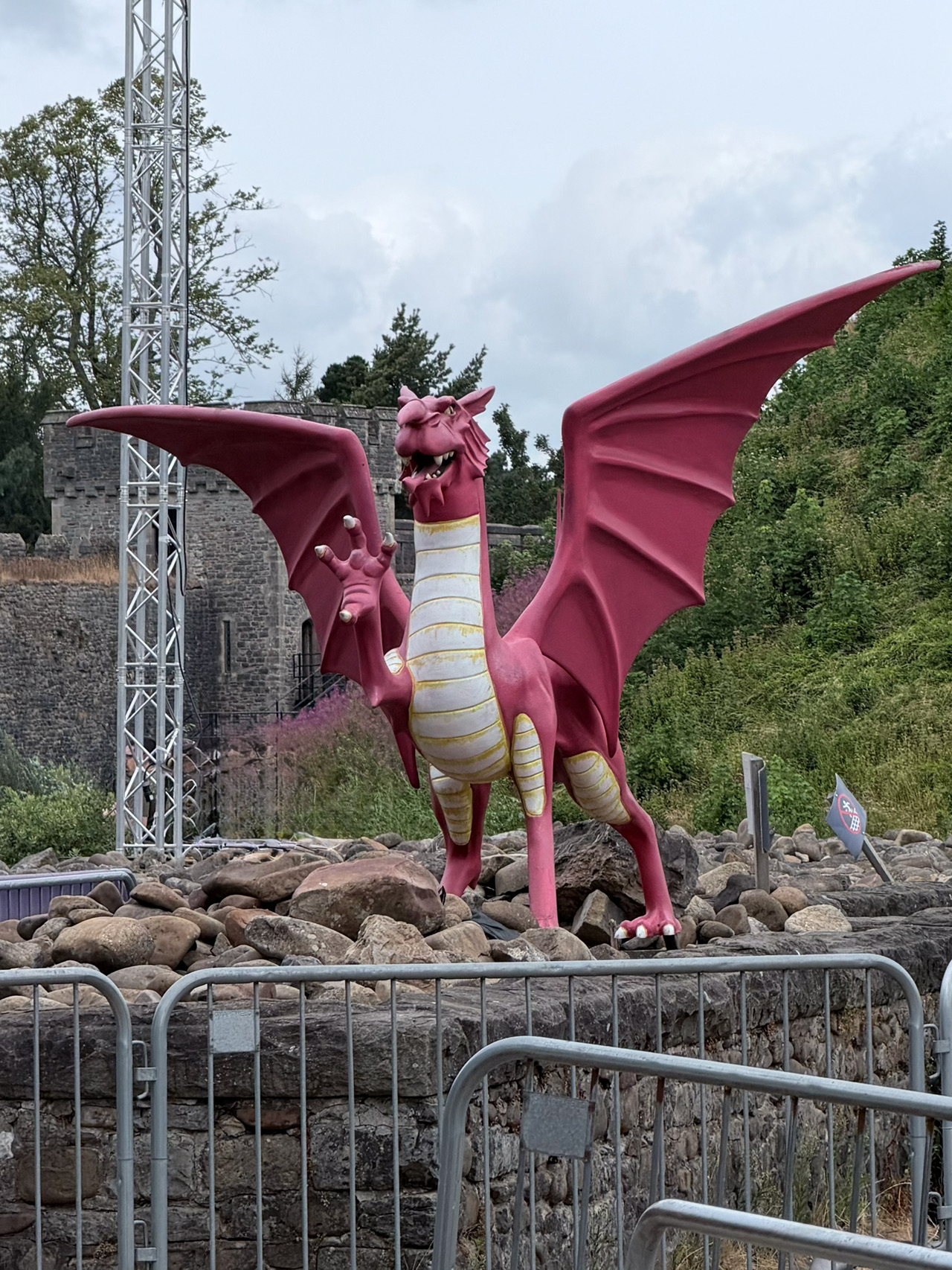 A day in Cardiff city center