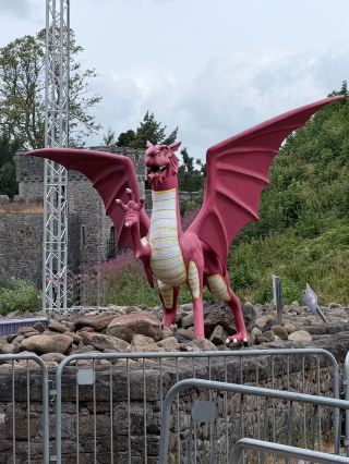 A day in Cardiff city center
