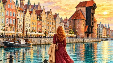 Gdańsk — Amber Treasures & Waterfront Charm — traveler post in Poland