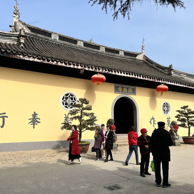 【中国・無錫】梅園の中にある開原寺