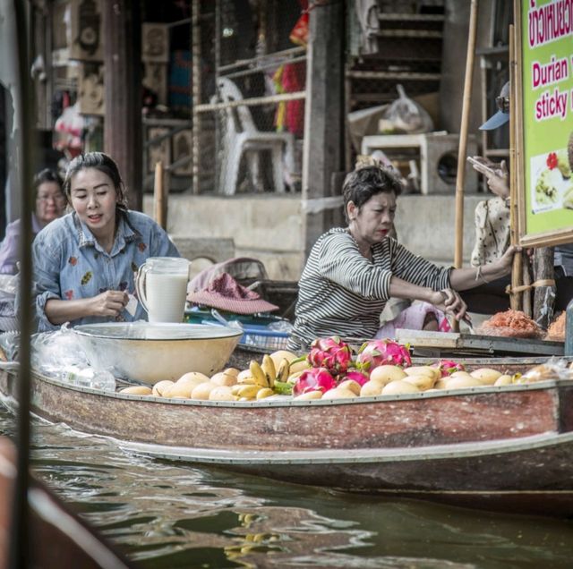 The Floating Market of Thailand