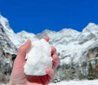 四姑娘山遇見雪山