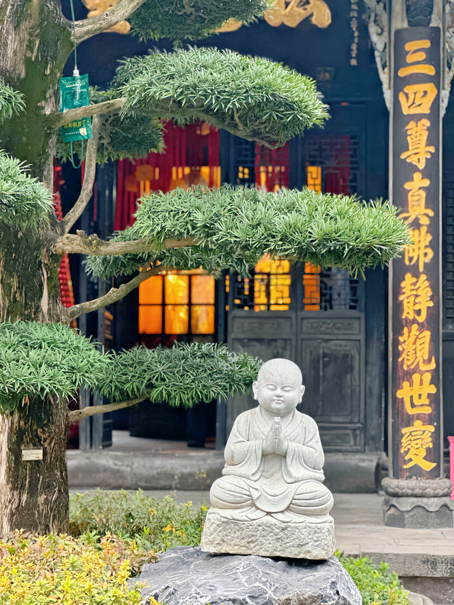 武侯祠同款｜僅5R去打卡這座千年古剎拍紅牆