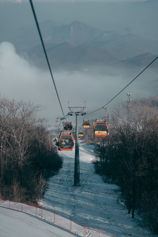 吉林松花湖｜冬天的盡頭就是滑雪