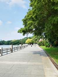 廣州海珠湖：休閒健步/觀景打卡的好去處！