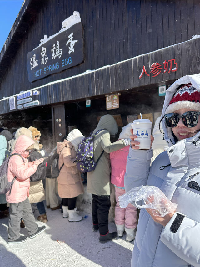 長白山北坡景區-體驗一回冰碴子打臉