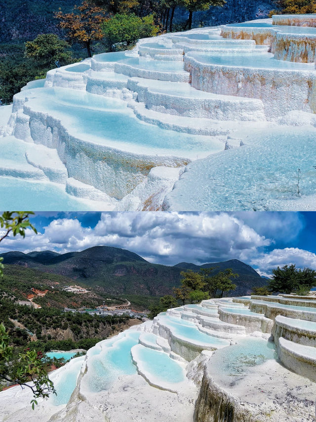 “中國版棉花堡”白水台