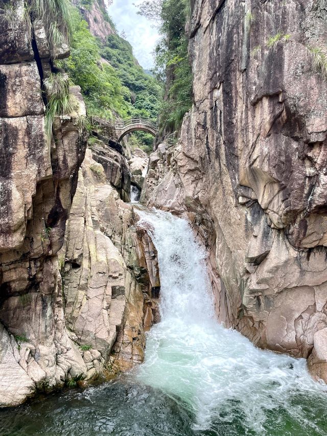 安徽宣城鄣山大峡谷小眾輕徒步好去處