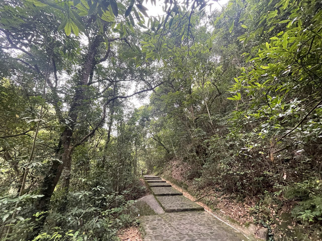 從化廣東溫泉賓館裡面的白石山