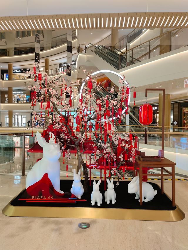 2023商場兔年PK｜恒隆廣場“春滿山河”迎新年