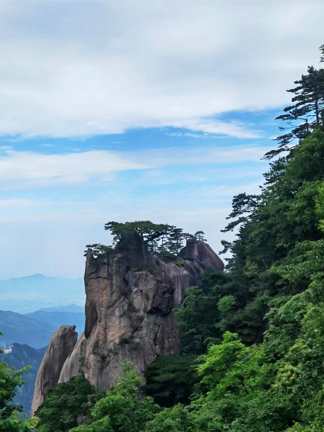 九華山天台我也登上了哈 九華山天台我也登上了哈