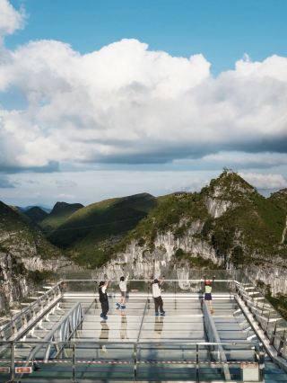 在廣西！！絕美的小眾徒步聖地！！。