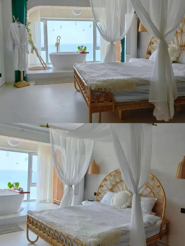 Who knows!! I found a super cost-effective sea view homestay in Yantai!!.