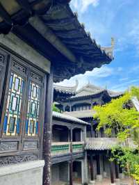 不是在蘇州是東莞粵暉園。
