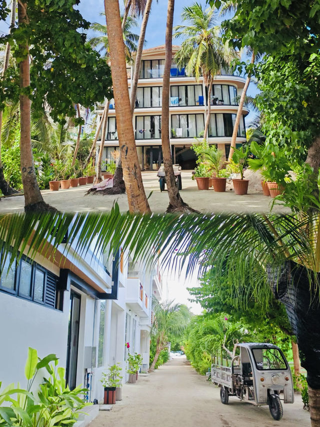住在馬爾代夫 Fulidhoo 民宿感覺就是不一樣。