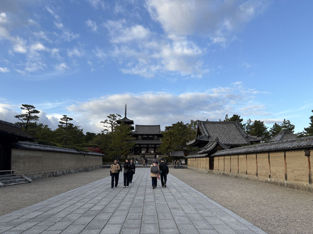 法隆寺——奈良的世界文化遺產。