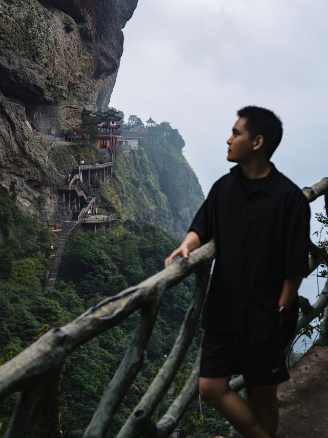 漳州 | 等了2天終於拍到發光的懸空寺。