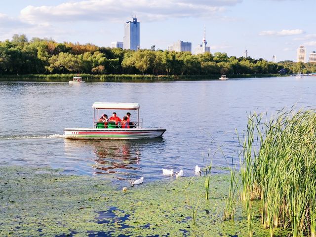 吉林｜面積僅次頤和園的超大城市公園。