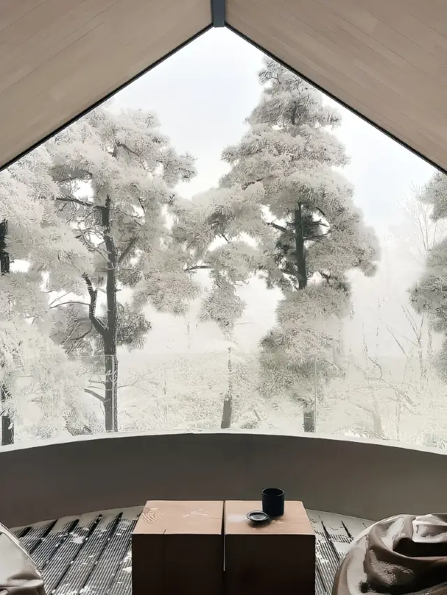 廬山！直接令人美得說不出話的雪景酒店！真的絕讚！！