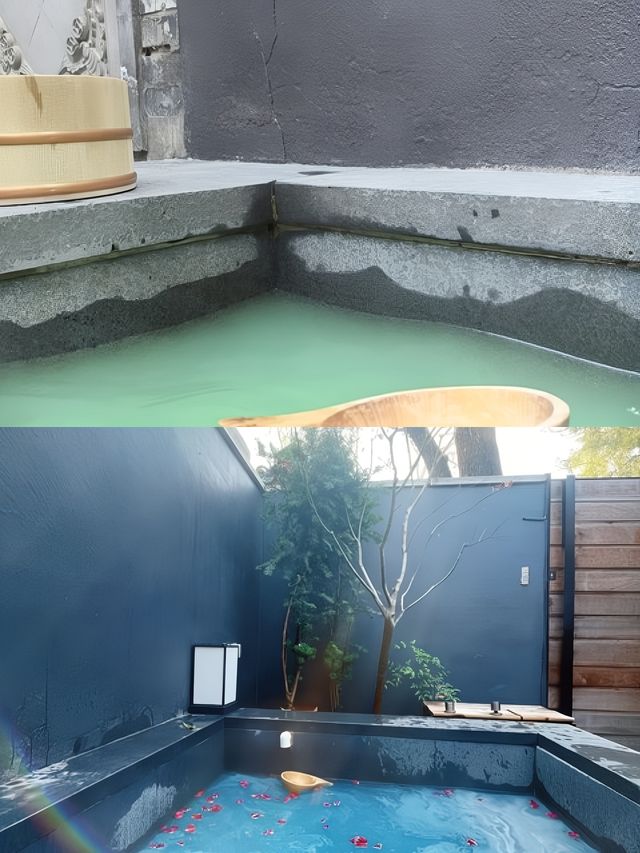 北京！可以浸私人溫泉嘅小院！兩個人！好 city 啊