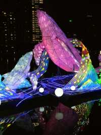 ——深圳市香蜜公園：璀璨燈展之美